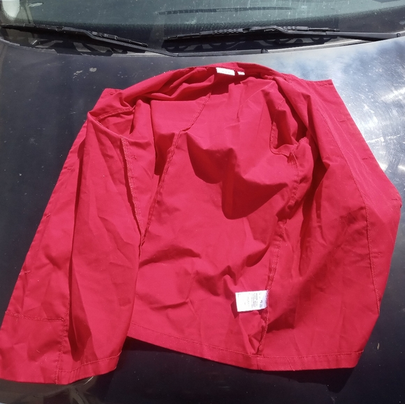 Chef works red jacket preowned - Picture 3 of 8